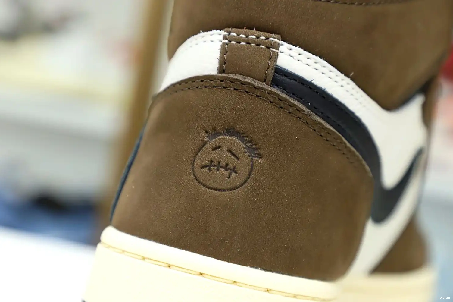 Kimikick X OG 1 SCOTT AIR JORDAN TRAVIS RETRO 'MOCHA' HIGH 0506